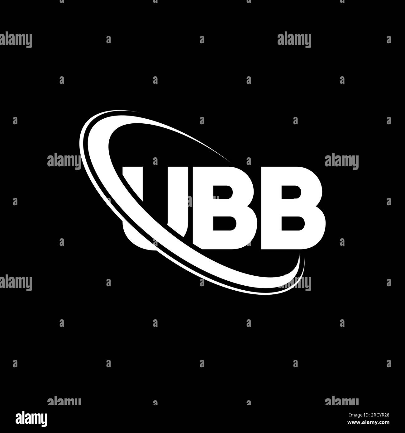 UBB logo. UBB letter. UBB letter logo design. Initials UBB logo linked ...