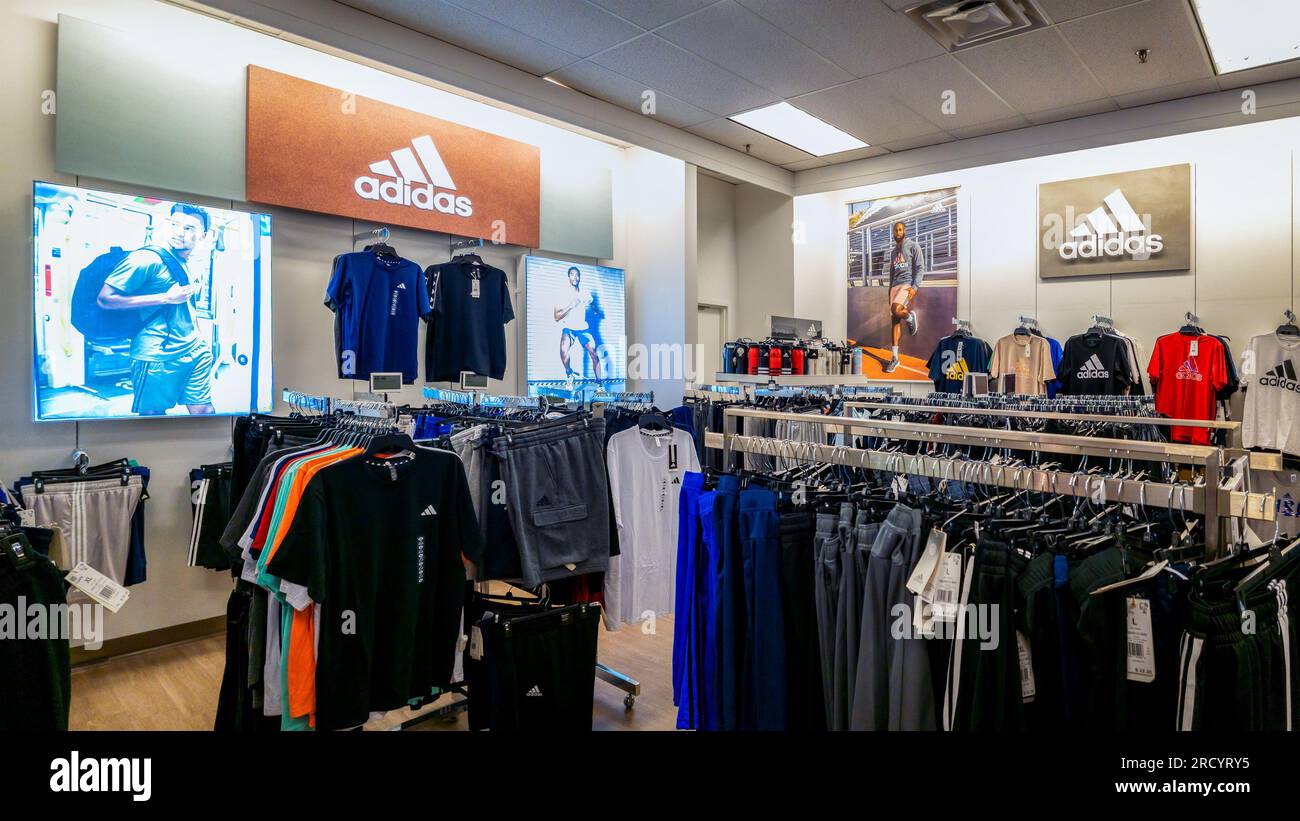 Adidas clothes shop store hi-res stock photography and images - Page 3 -  Alamy