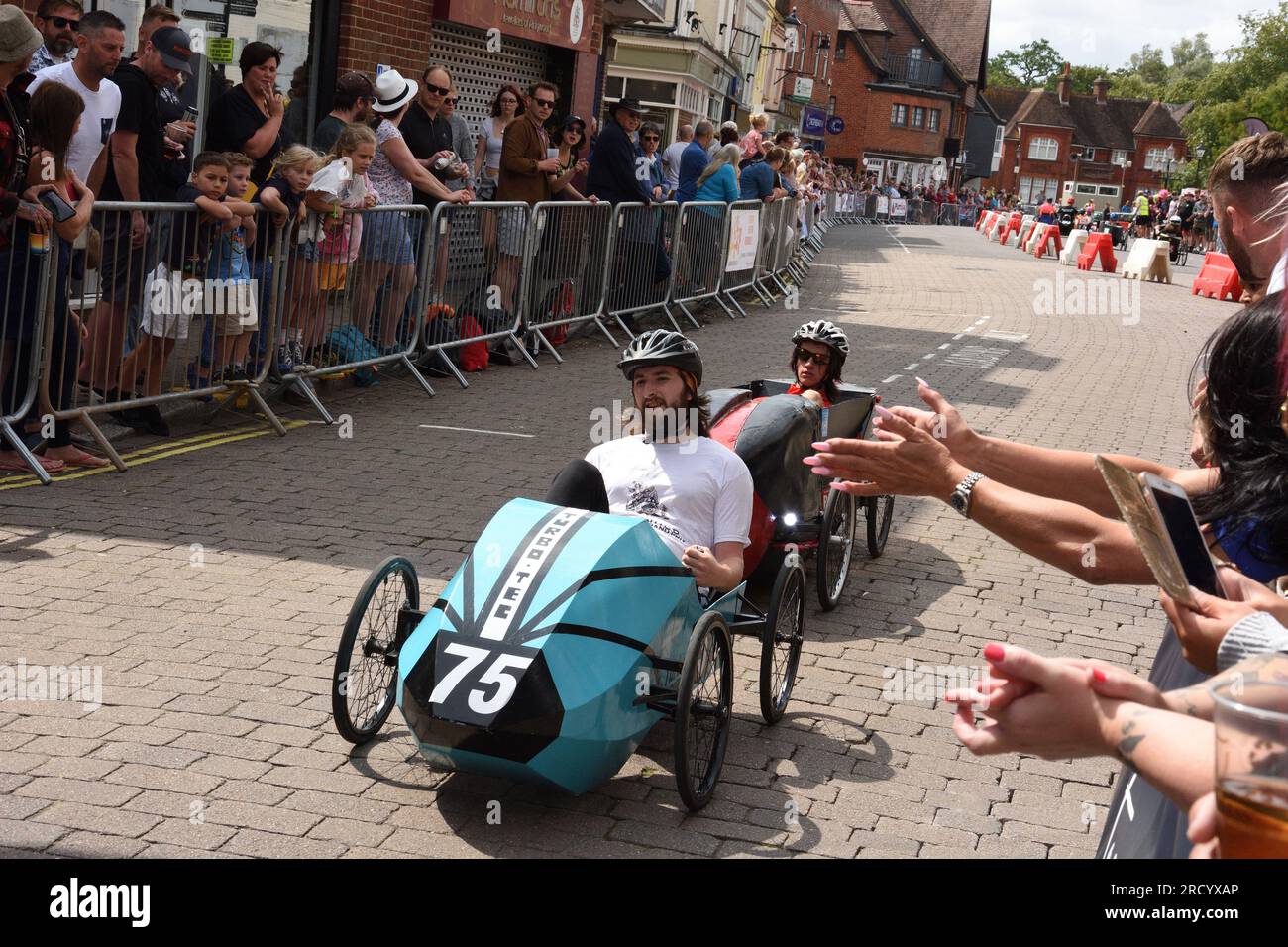 The British Pedal Car Grand Prix 2023 in Ringwood Hampshire Stock Photo Alamy
