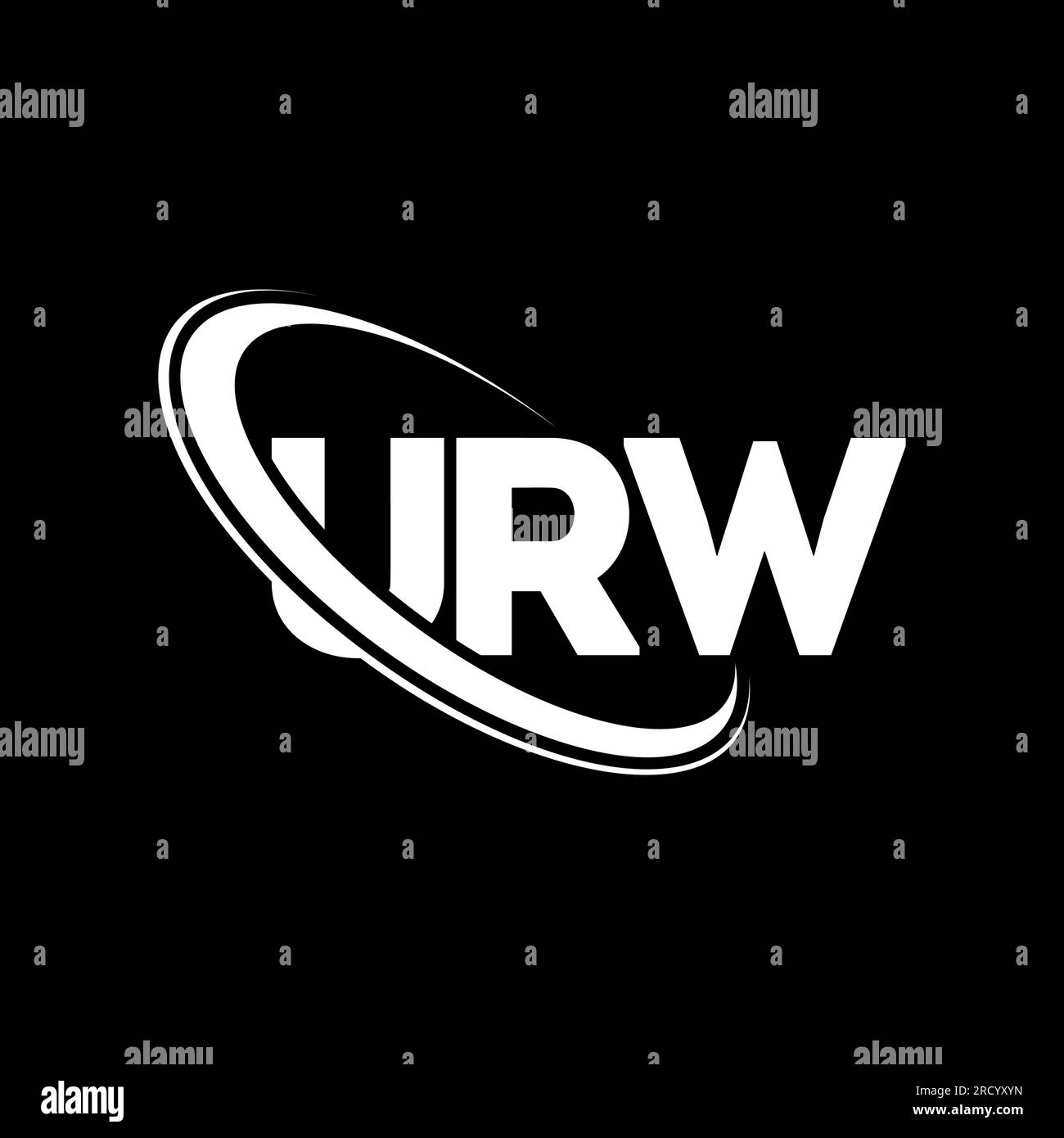 Urw logo design hi-res stock photography and images - Alamy