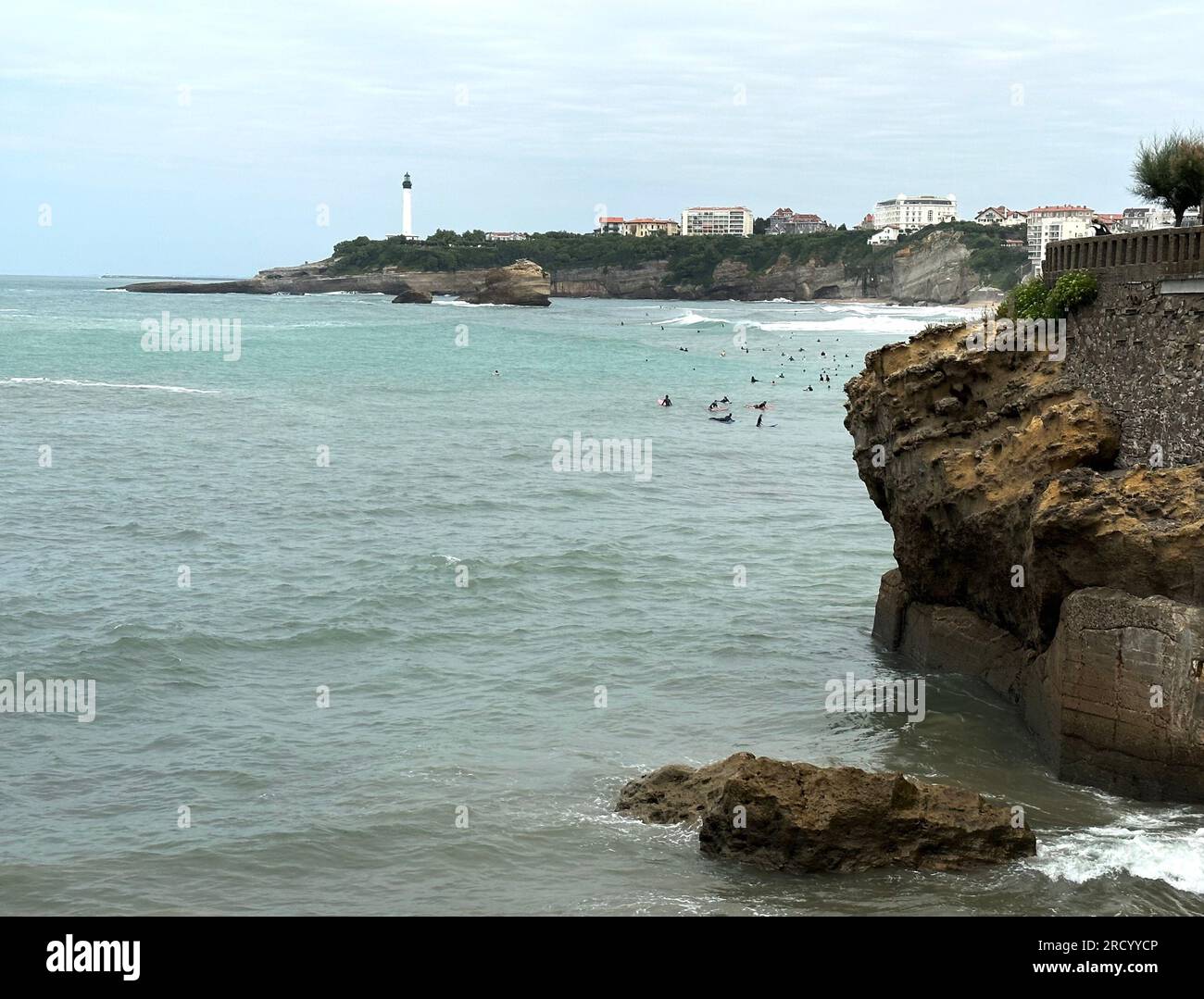 Biarritz port de pêche Stock Photo