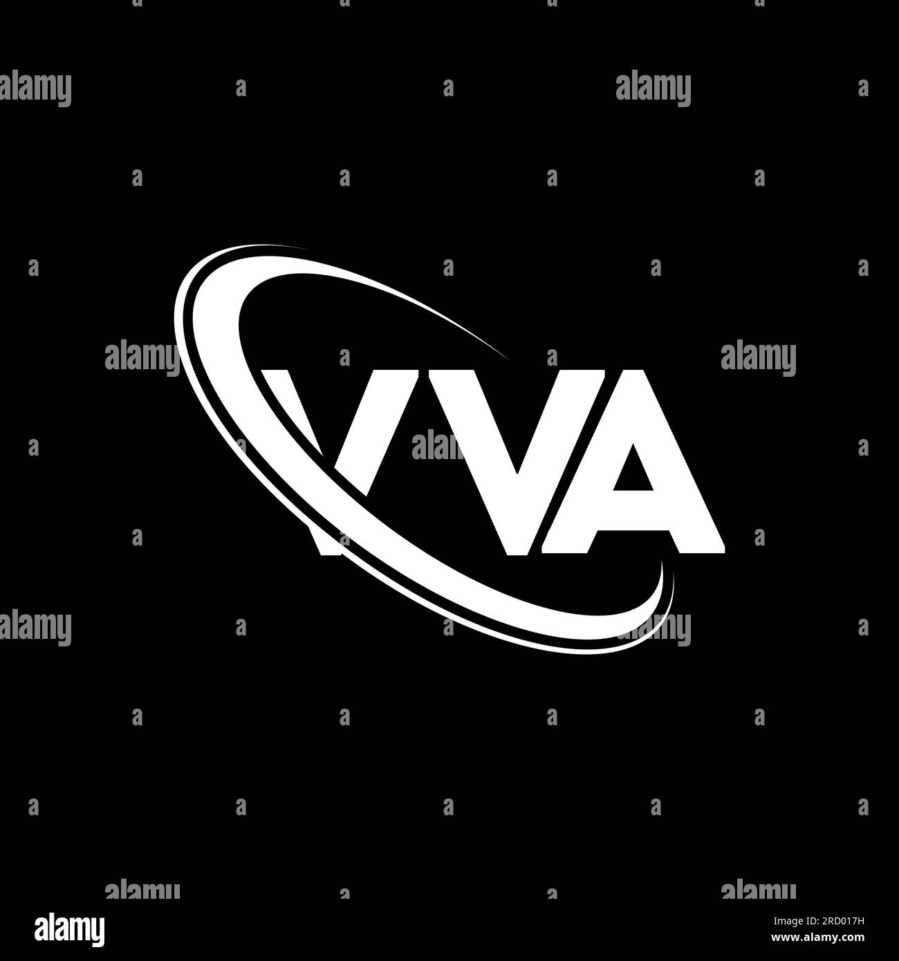 Vva logo design Stock Vector Images Alamy