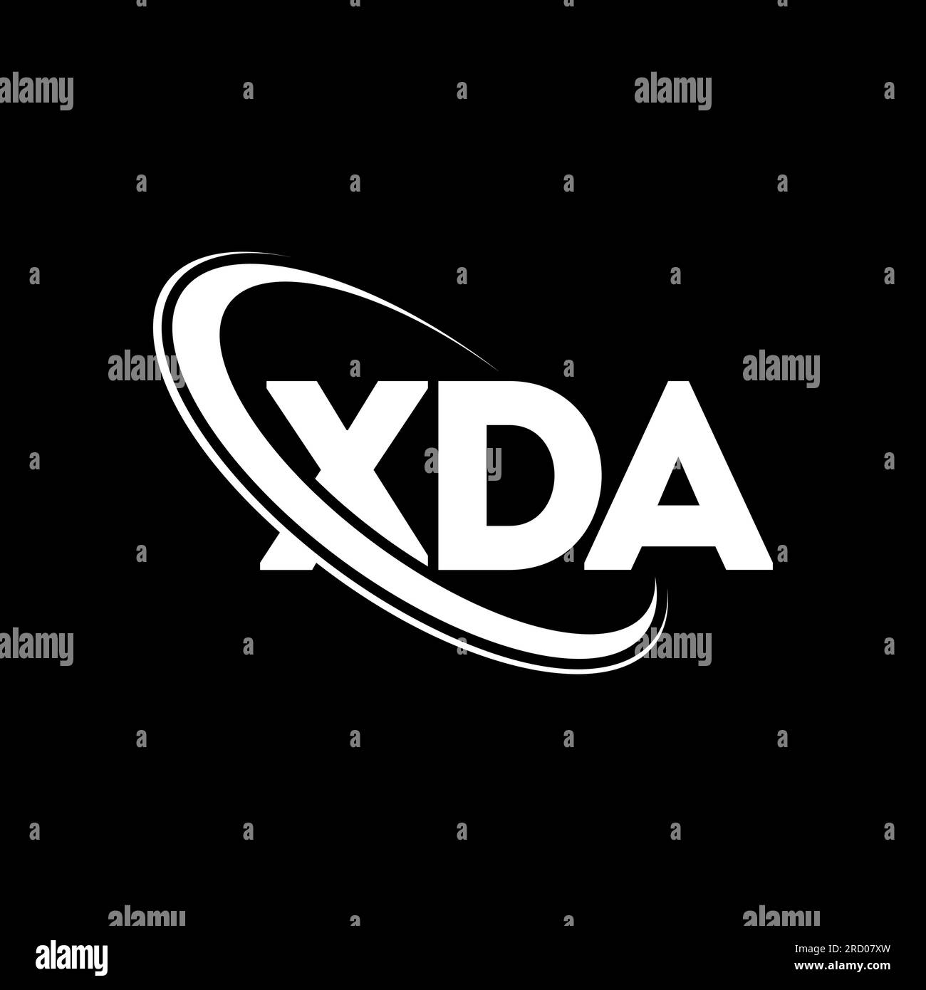 XDA logo. XDA letter. XDA letter logo design. Initials XDA logo linked