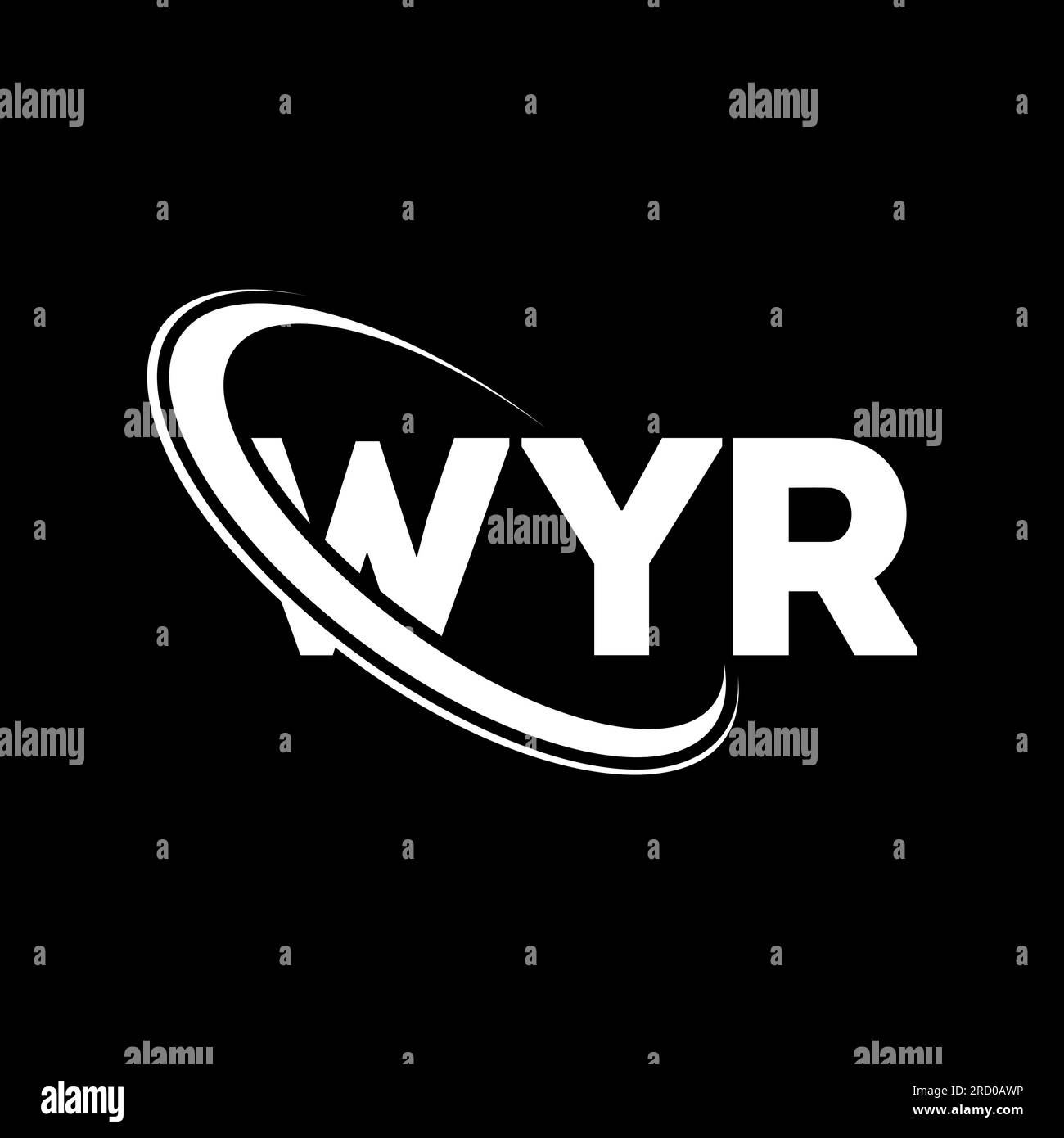 Wyr logo design Stock Vector Images - Alamy