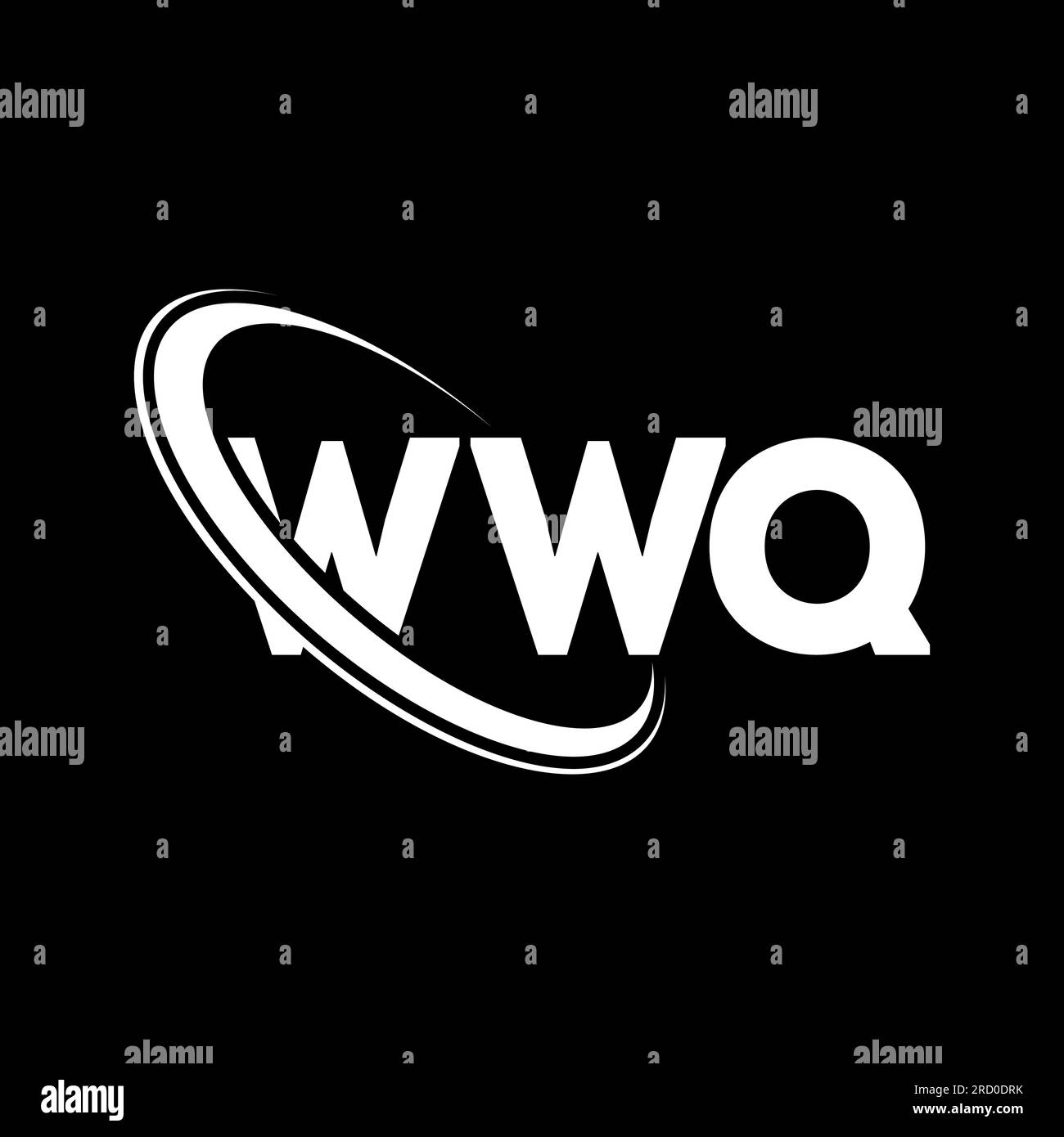 Wwq logo design hi-res stock photography and images - Alamy