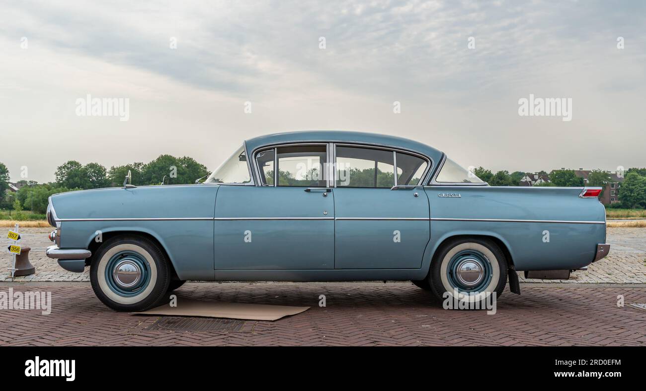Lelystad, The Netherlands, 18.06.2023, Classic british executive car Vauxhall Cresta PA from 1959 at The National Oldtimer Day Stock Photo