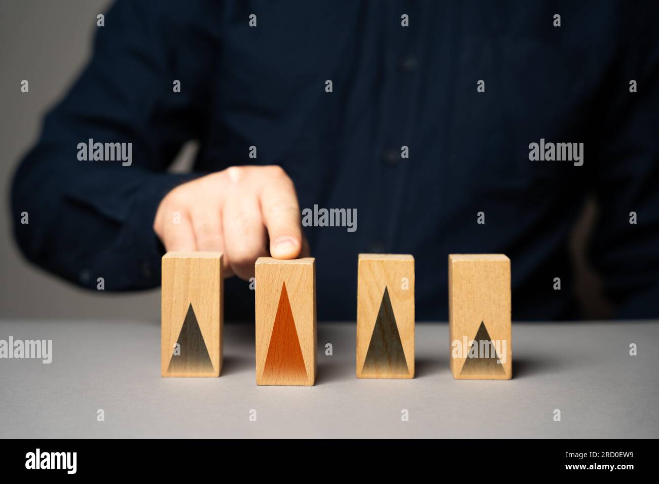 Select the best indicator of growth. Best economic result. Unsurpassed