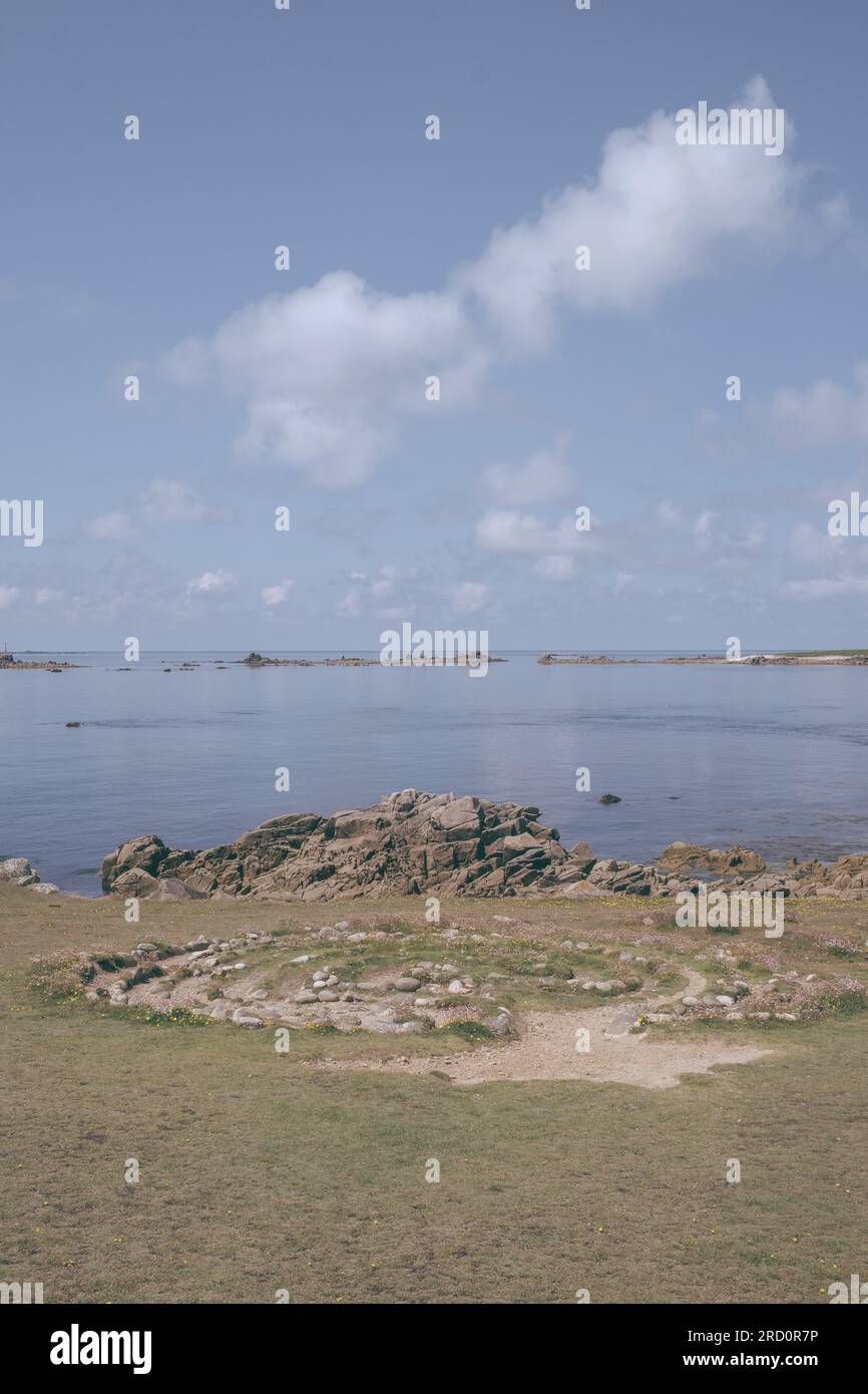 Isles Of Scilly Landscape Scenes Stock Photo Alamy