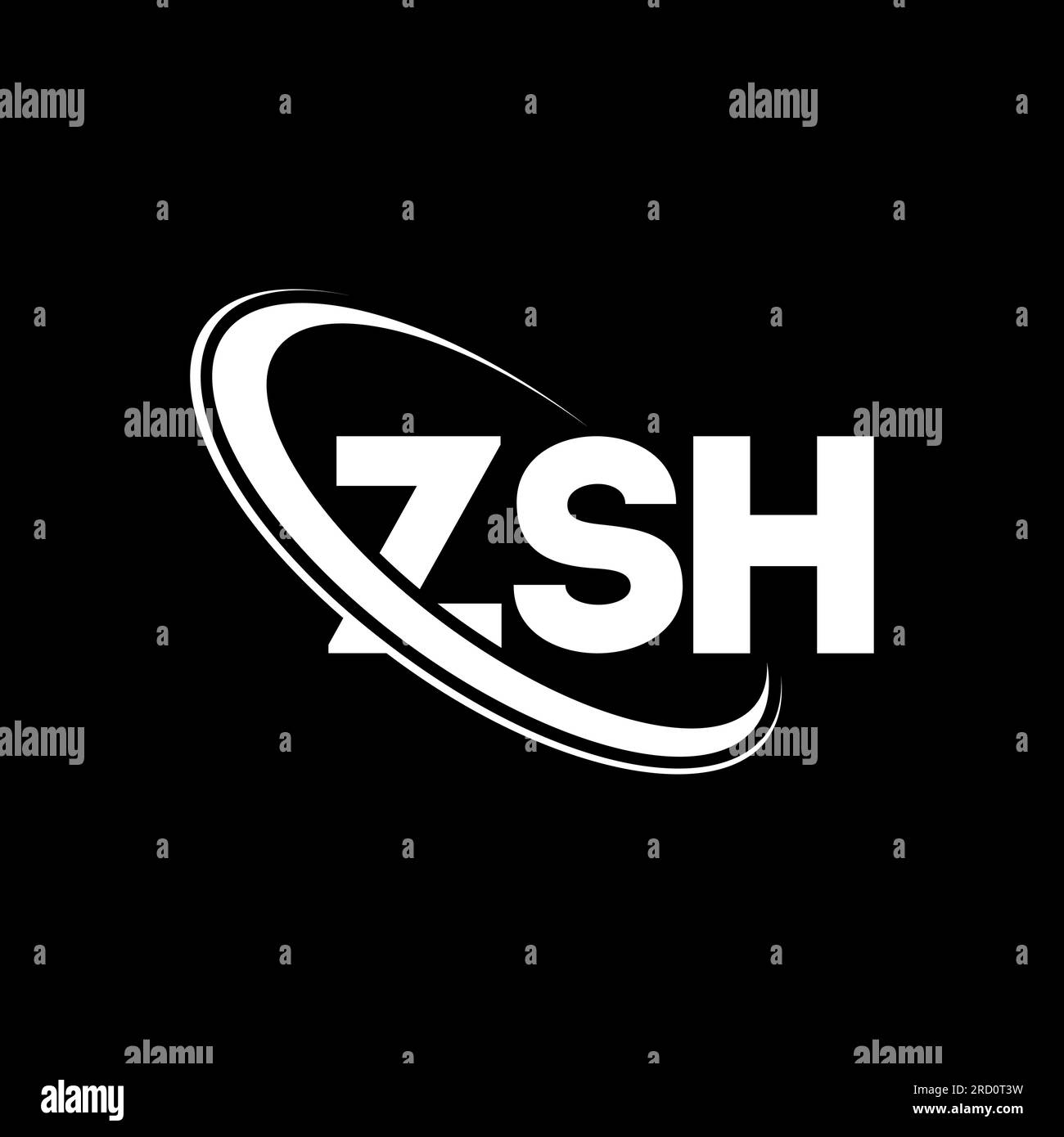 Zsh tech logo hires stock photography and images Alamy