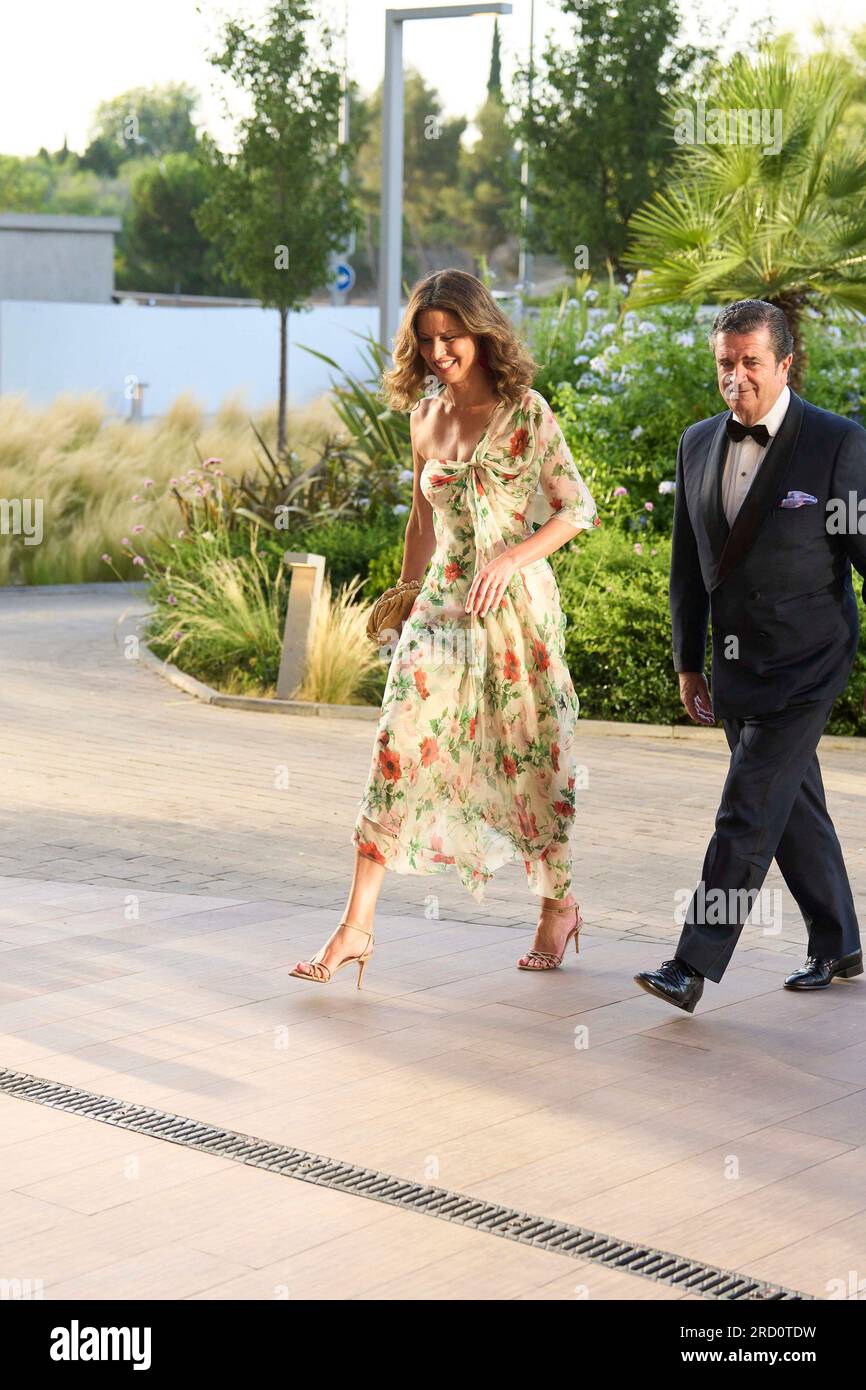 Madrid, Spain. 17th July, 2023. Elena Cue, Borja Prado attends 'Luca de Tena',  'Mariano de Cavia' and 'Mingote' journalism awards at ABC Headquarters on  July 17, 2023 in Madrid, Spain Credit: agefotostock /