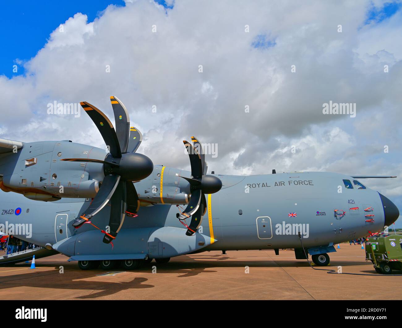 Fairford RIAT air show Saturday 15 July 2023 RAF Airbus A400 static