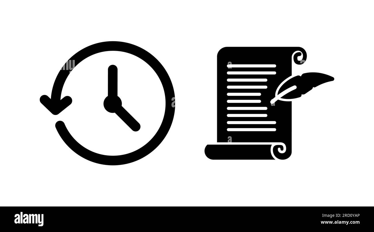 History icon vector. redo history icon Stock Vector Image & Art Alamy