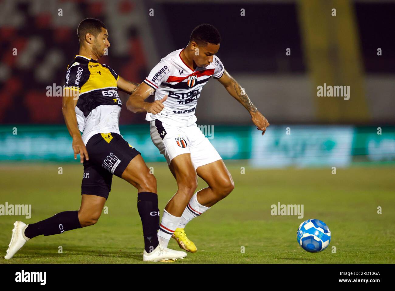 Ribeirao Preto, Brazil. 17th July, 2023. SP - RIBEIRAO PRETO - 07/17/2023 -  BRASILEIRO B 2023, BOTAFOGO-SP X CRICIUMA - Lucas Cardoso player from  Botafogo-SP during a match against Criciuma at Santa