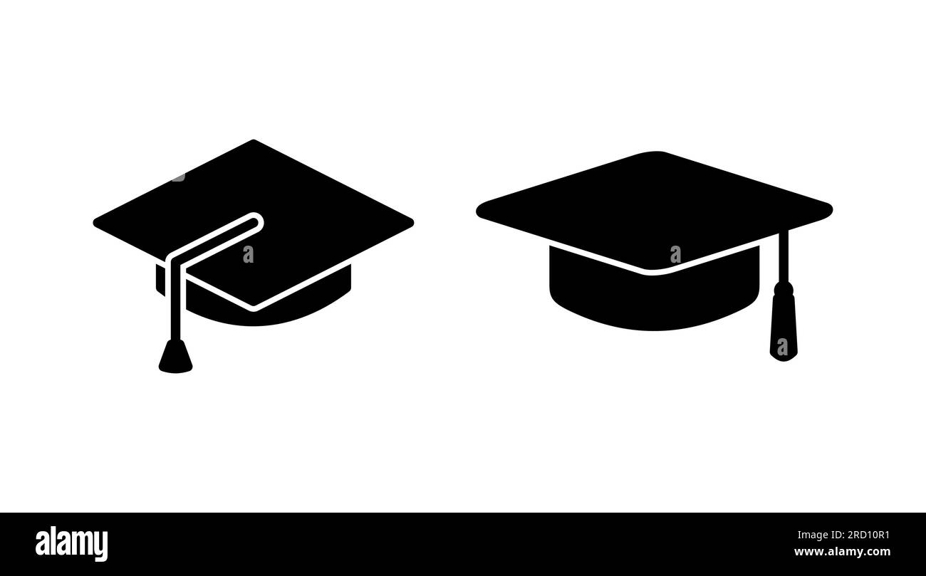 Education icon vector. graduation cap icon vector Stock Vector Image ...