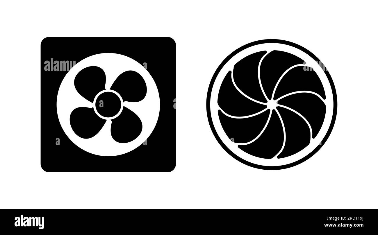 Fan icon vector. blower icon. propeller. ceiling Stock Vector Image ...