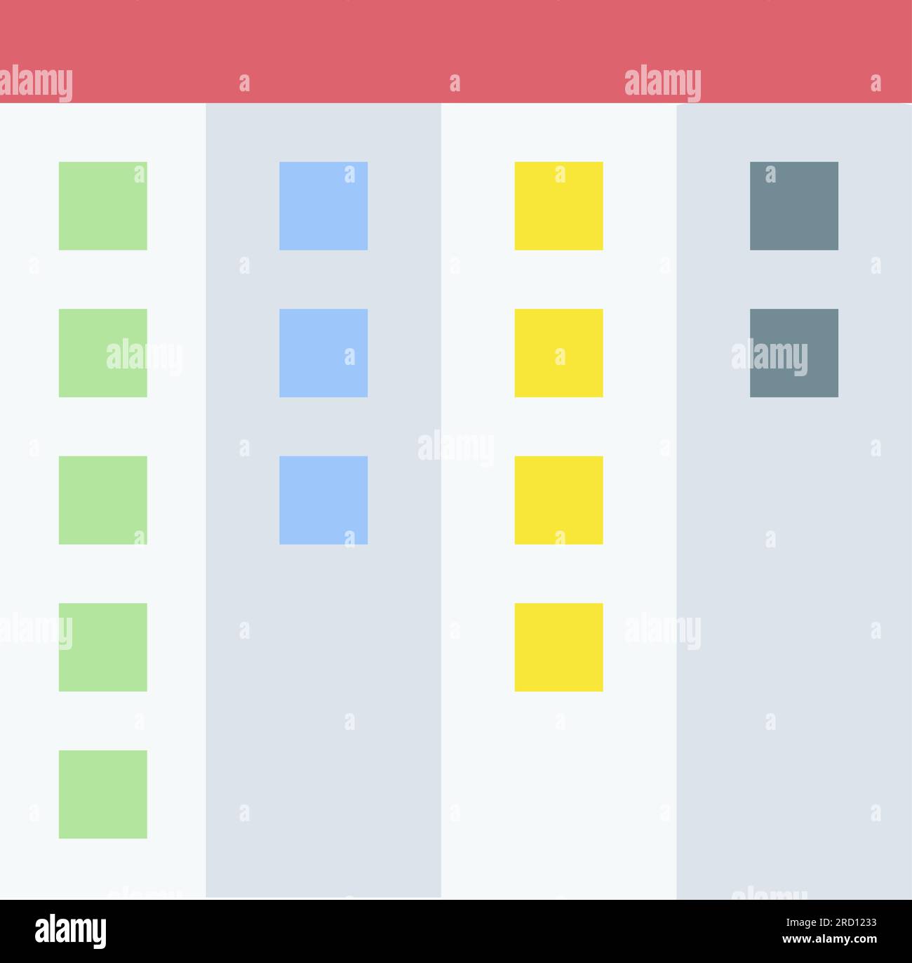 Kanban Icon Image Stock Vector Image & Art - Alamy