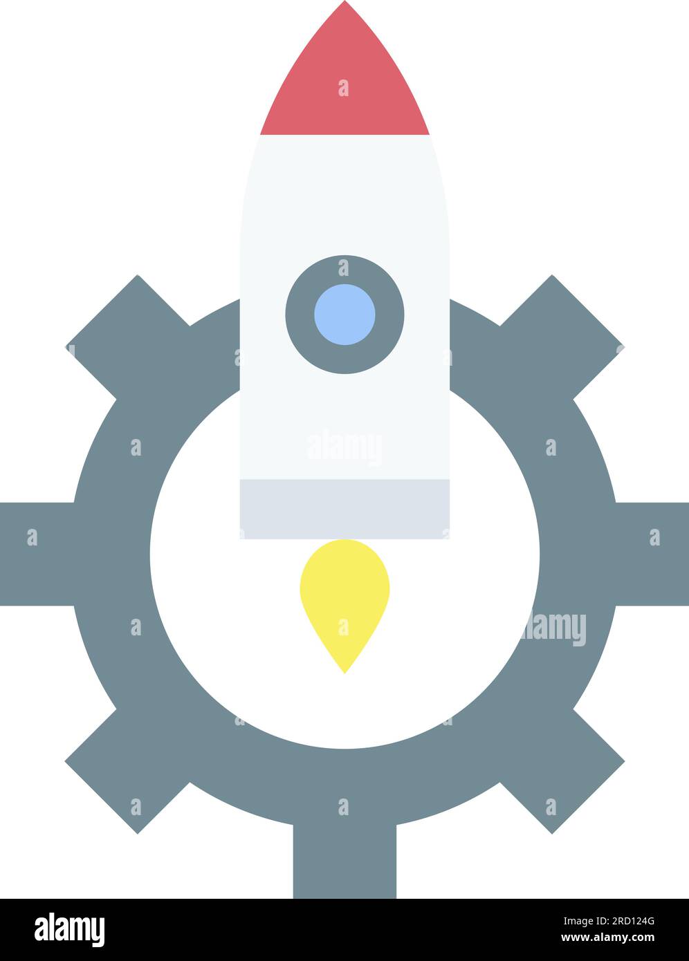Launch Optimization Icon Image Stock Vector Image & Art - Alamy