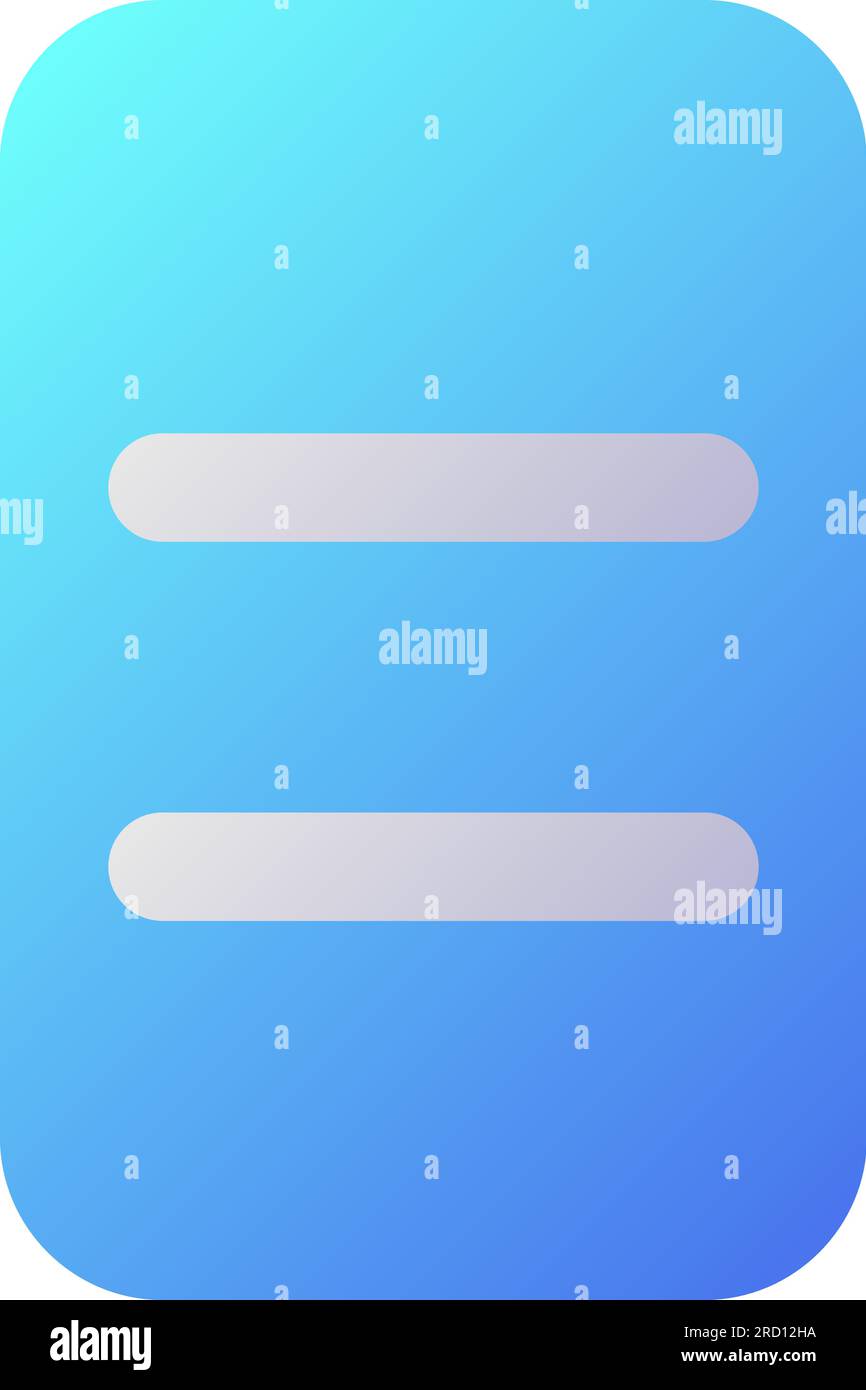 Data and storage management pixel perfect flat gradient two-color ui icon Stock Vector
