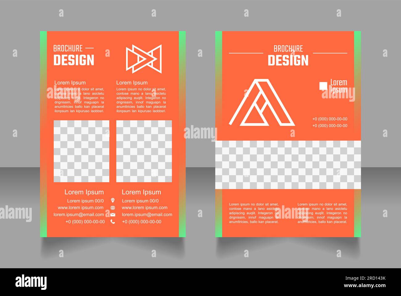School Contact Information Blank Brochure Design Stock Vector Image School contact information blank brochure design stock vector image