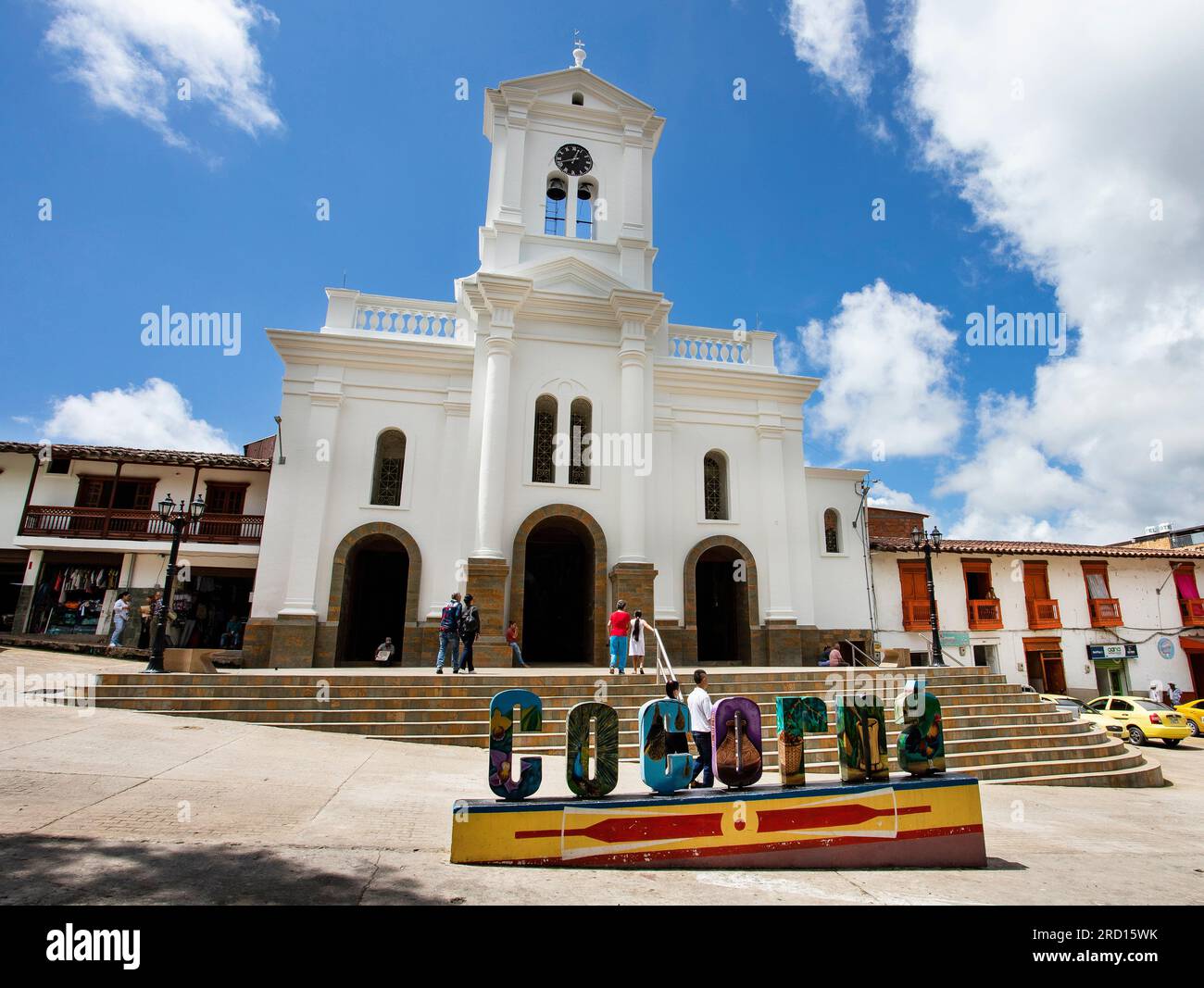 Cocorna, Antioquia - Colombia. July 05. cocorna is a municipality in Colombia, located in the eastern region of the department of Antioquia Stock Photo