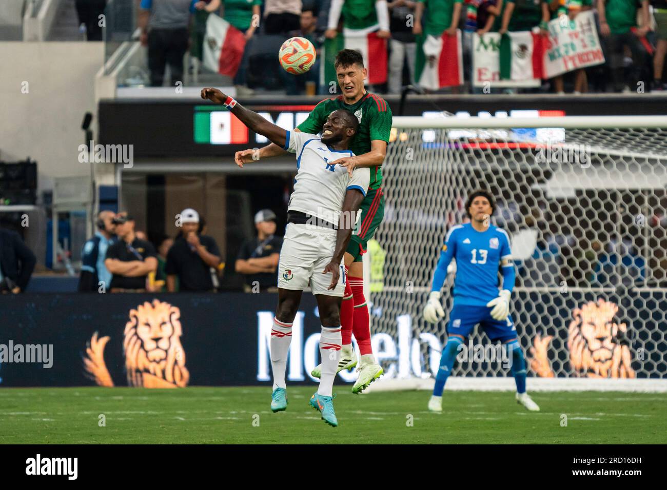 during the Concacaf 2023 Gold Cup final, Sunday, July 16, 2023, at SoFi