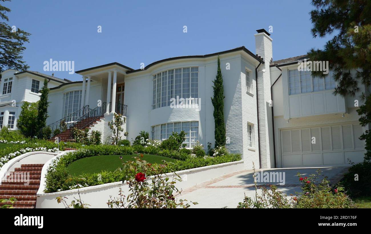 Los Angeles, California, USA 16th July 2023 Composer John Williams Home/house on July 16, 2023 in Los Angeles, California, USA. Photo by Barry King/Alamy Stock Photo Stock Photo