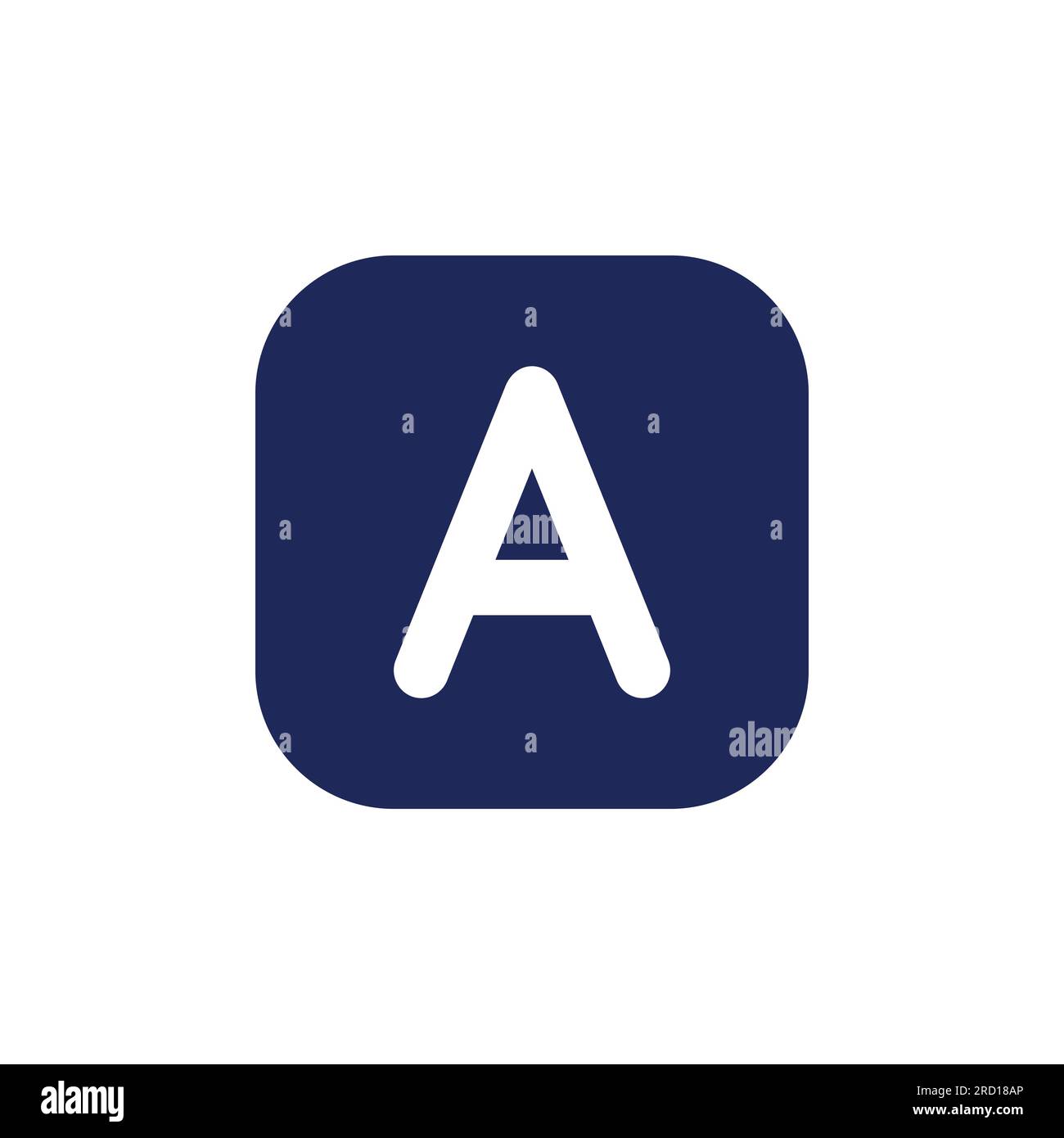Black solid alphabet Stock Vector Images - Alamy
