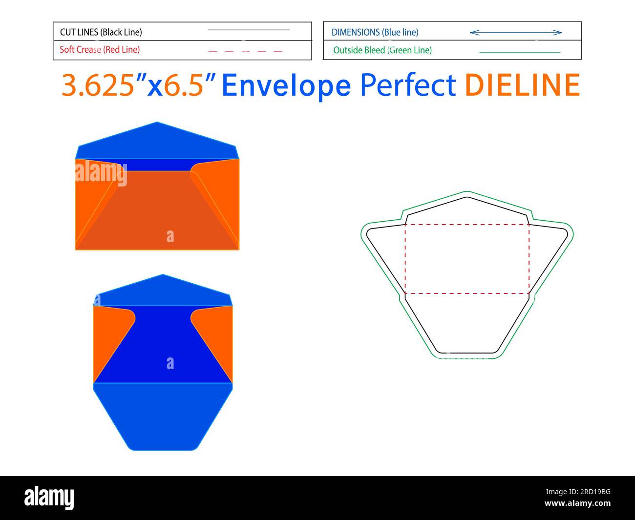Editable easily resizeable Regular Envelope 3 625x6 5 inch die line Editable easily resizeable Regular Envelope 3 625x6 5 inch die line