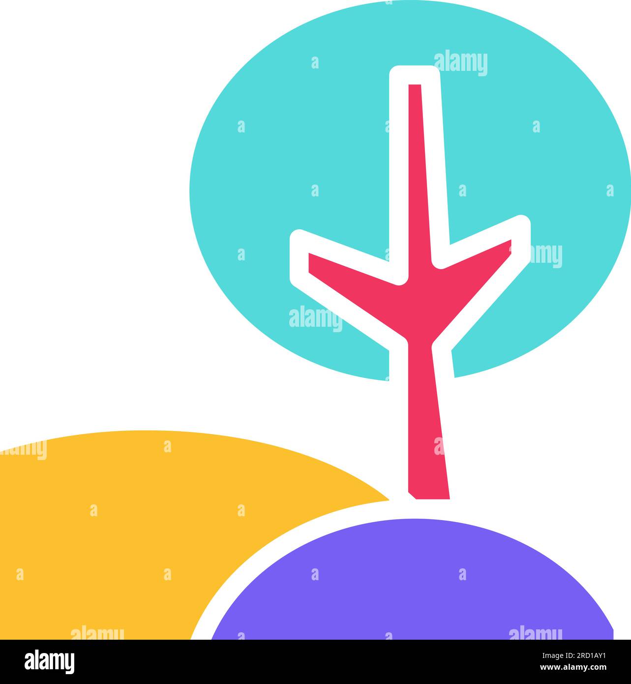 Landmark designation stock vector images alamy