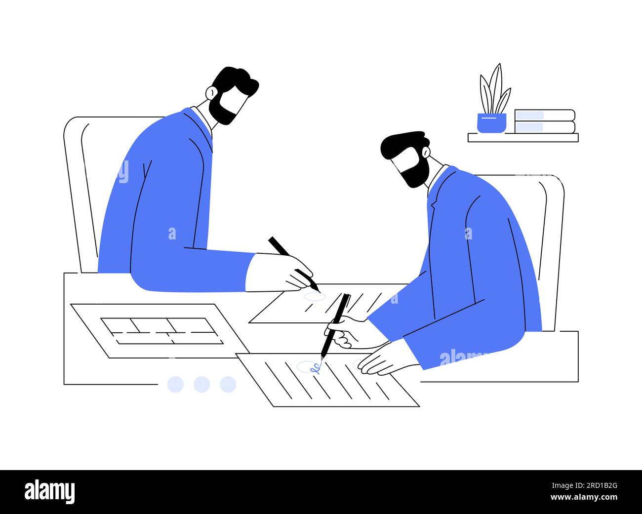 signing-rental-agreement-abstract-concept-vector-illustration-stock