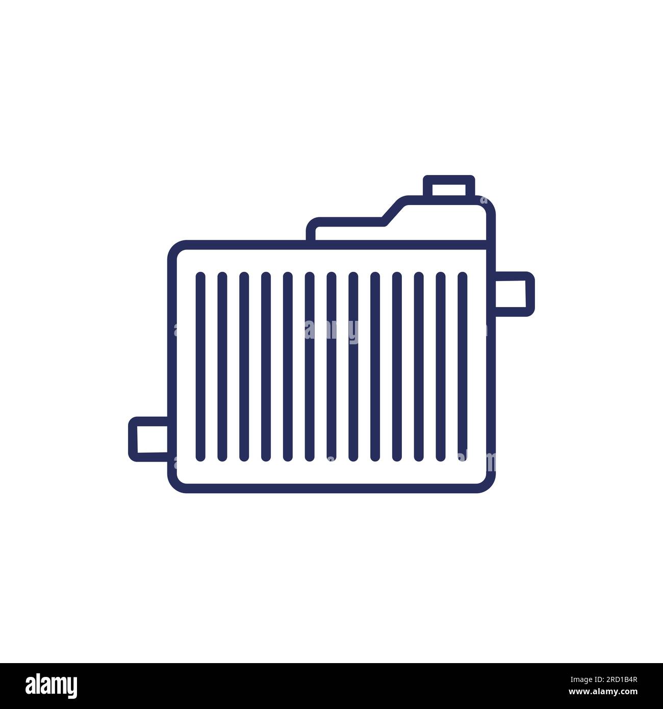 car radiator icon, line vector Stock Vector Image & Art Alamy