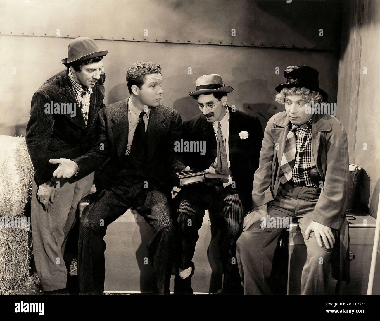Marx Brothers A Day at the Circus Stock Photo