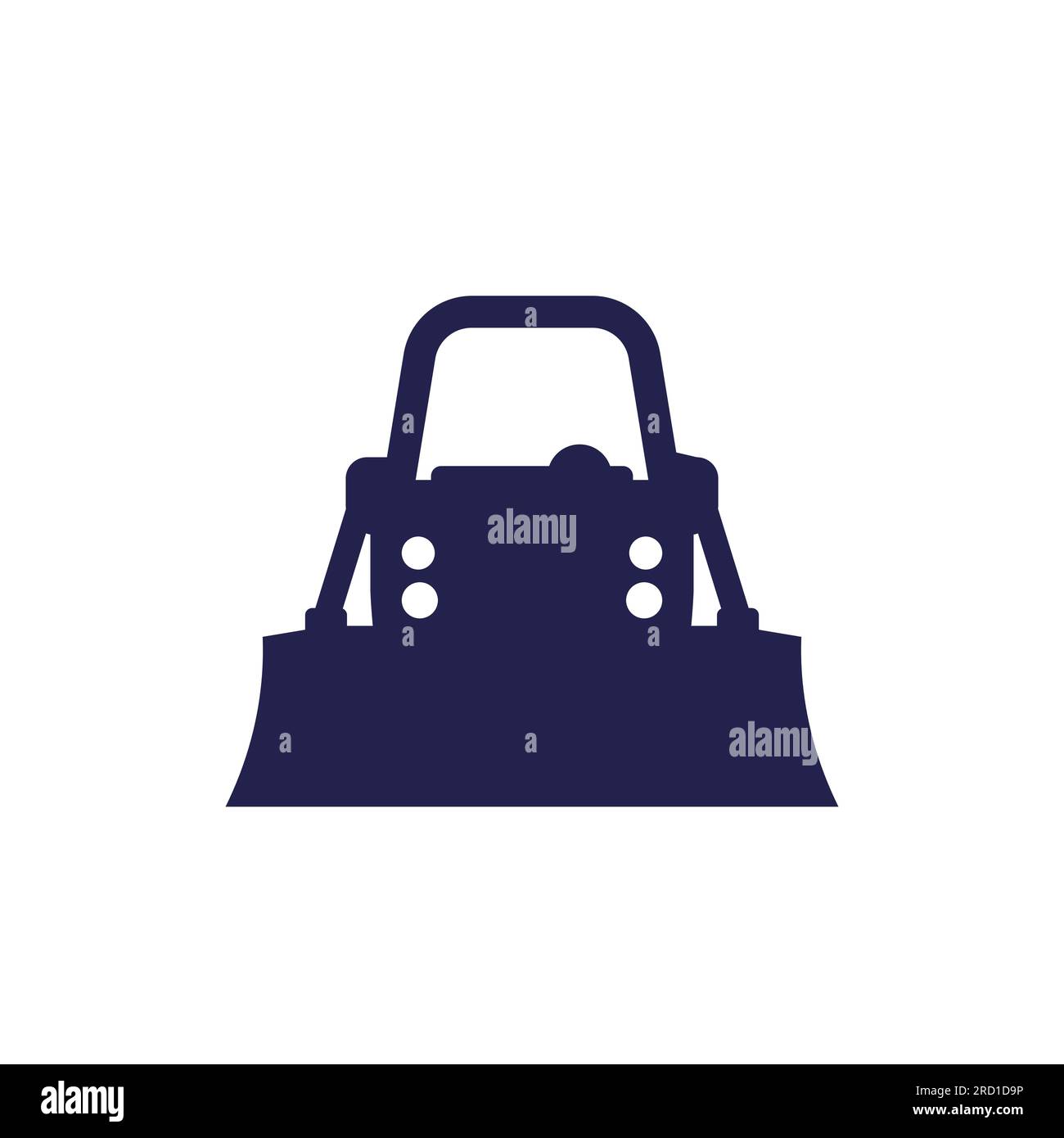 Crawler dozer icon, front view Stock Vector Image & Art - Alamy
