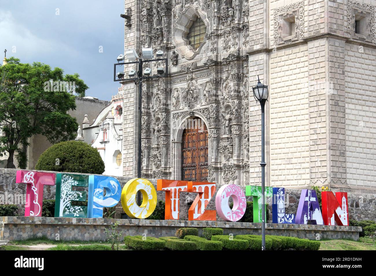 Tepotzotlan, State of Mexico, Mexico - Jul 12 2023: Magical Mexican ...