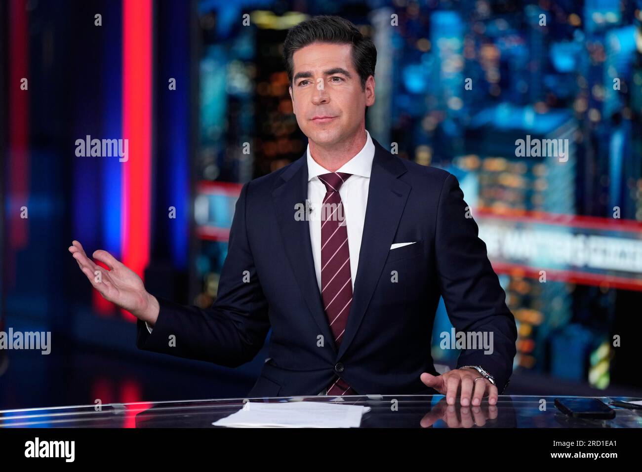 Jesse Watters appears during his debut 8 p.m. EDT time slot on "Jesse