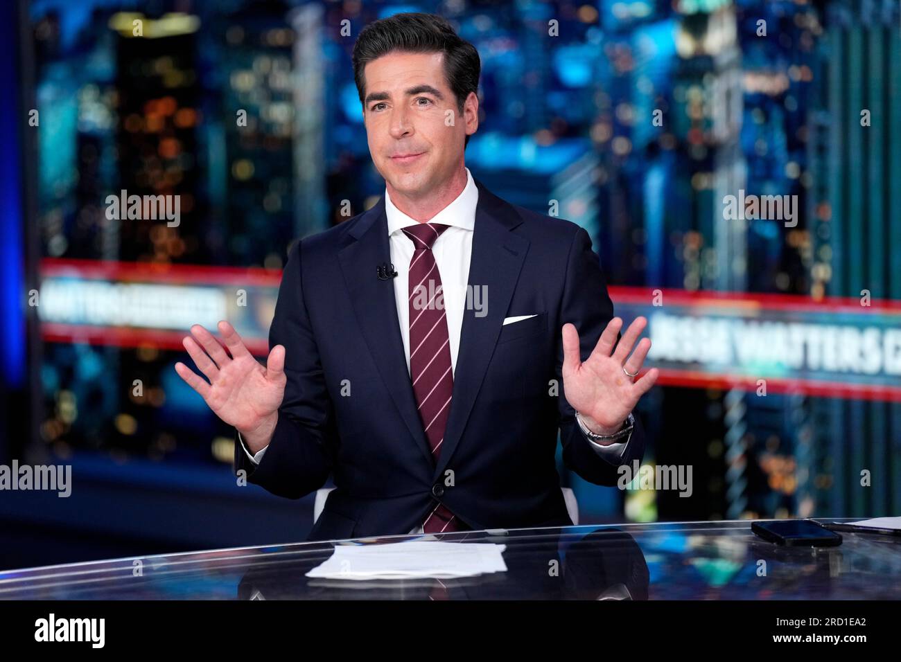 Jesse Watters appears during his debut 8 p.m. EDT time slot on "Jesse