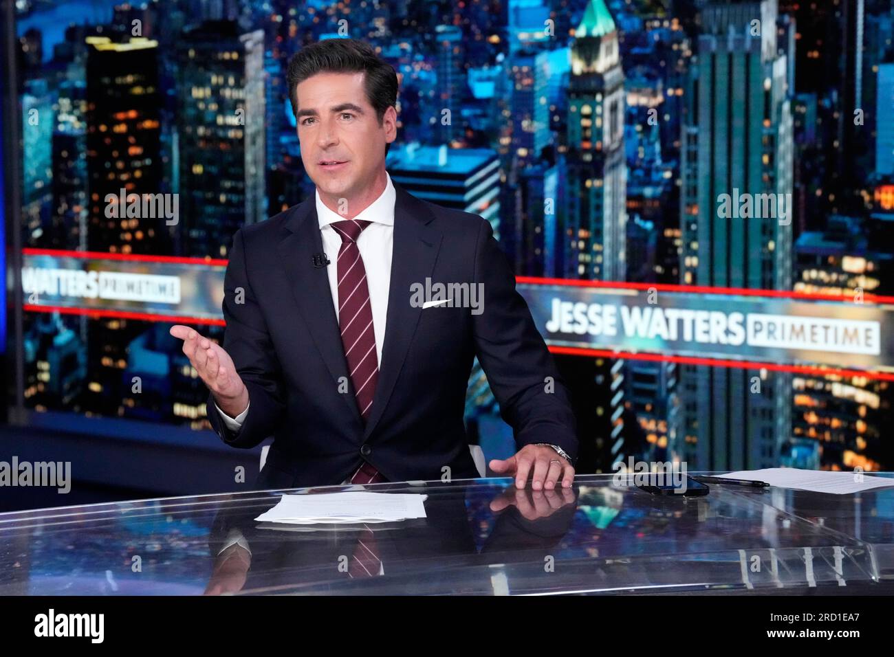 Jesse Watters appears during his debut 8 p.m. EDT time slot on "Jesse