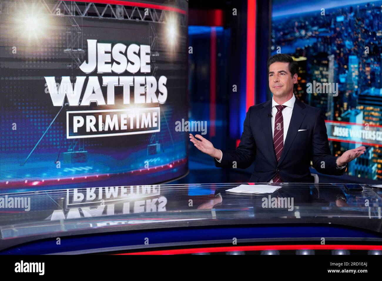 Jesse Watters appears during his debut 8 p.m. EDT time slot on "Jesse