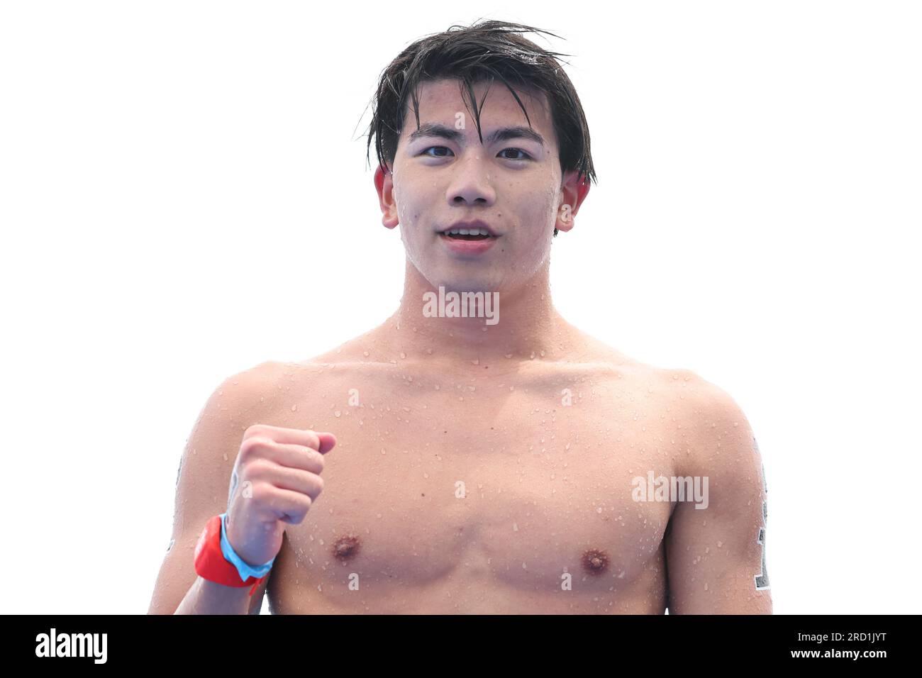 Fukuoka, Japan. 18th July, 2023. Riku Ezawa (JPN) Swimming World Aquatics Championships