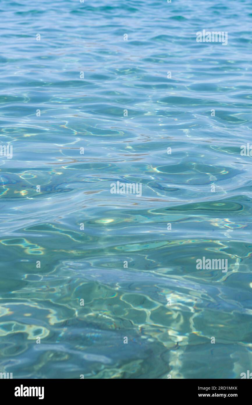 clear ocean water Crete, Greece Stock Photo Alamy