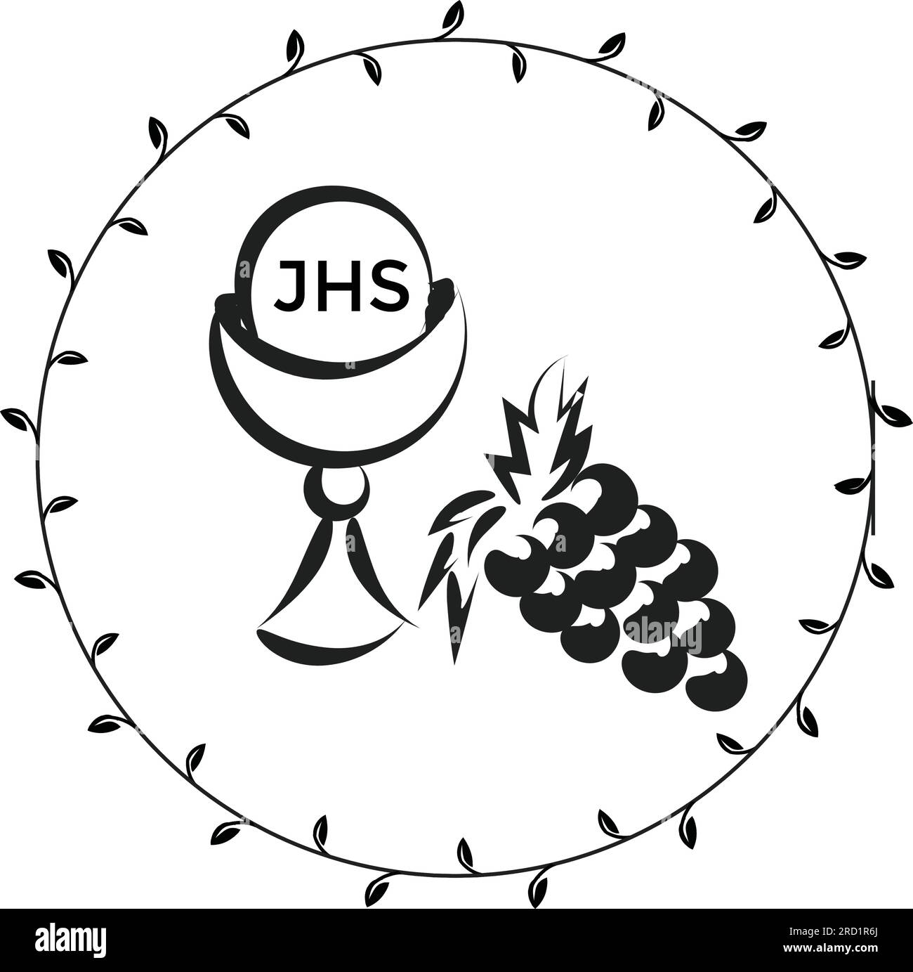 Catholic Baptism. Baptism symbol Sacraments of Catholic Church