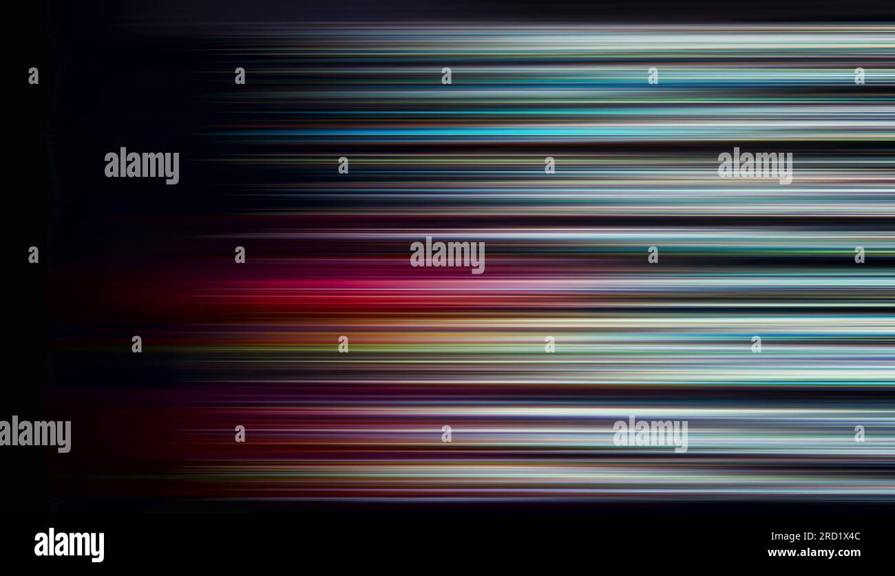 Abstract light trails in the dark background Stock Photo - Alamy