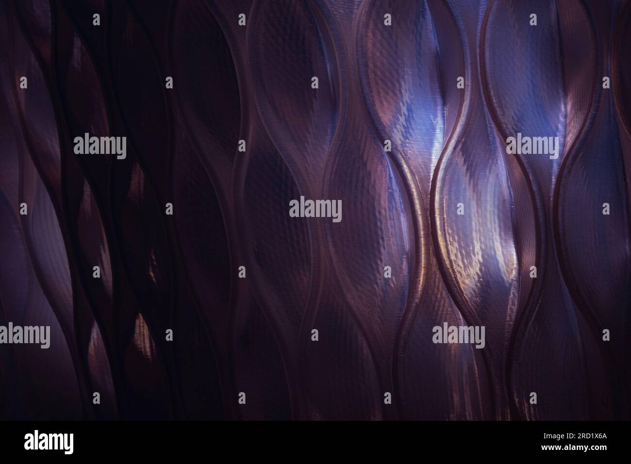 abstract plastic shape with lights and shadows Stock Photo Alamy