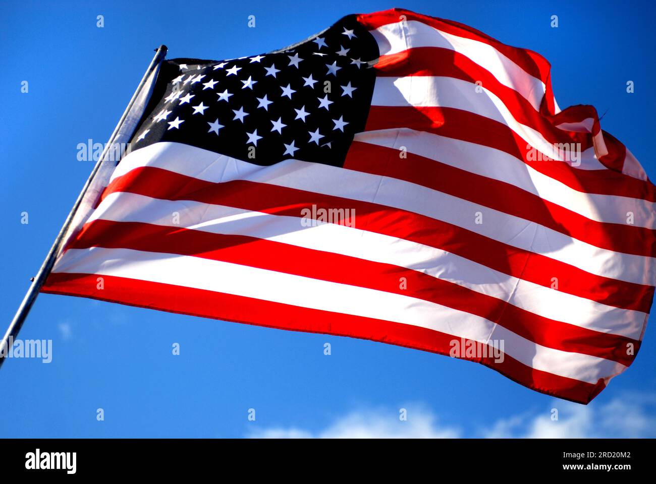 American flag / Stars and Stripes Stock Photo Alamy