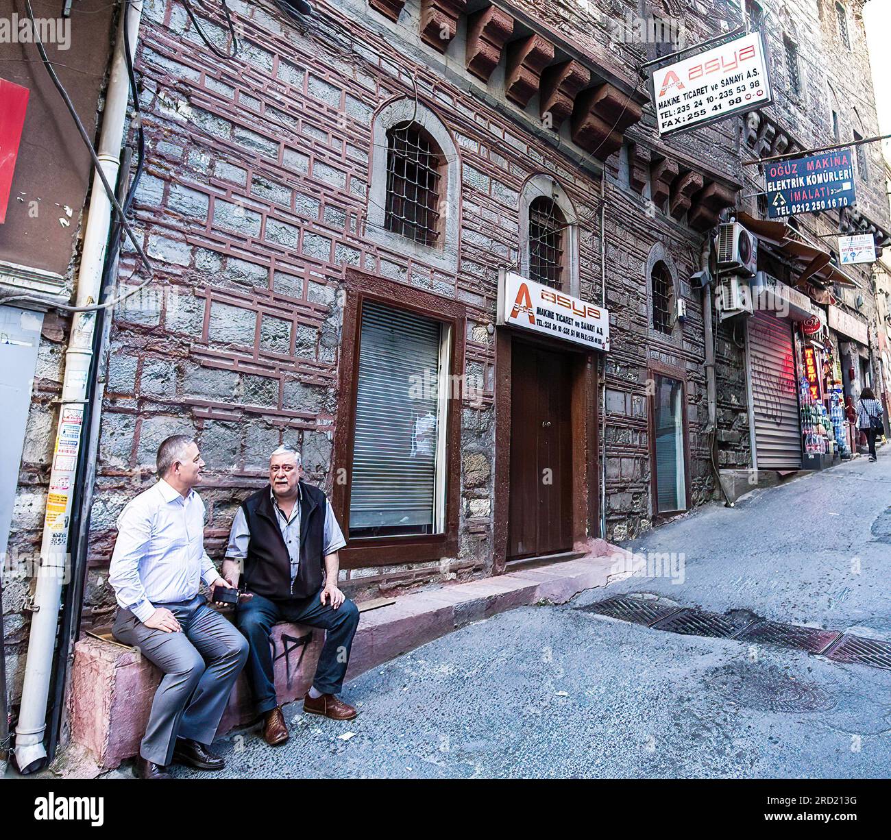 Chit chat Stock Photo