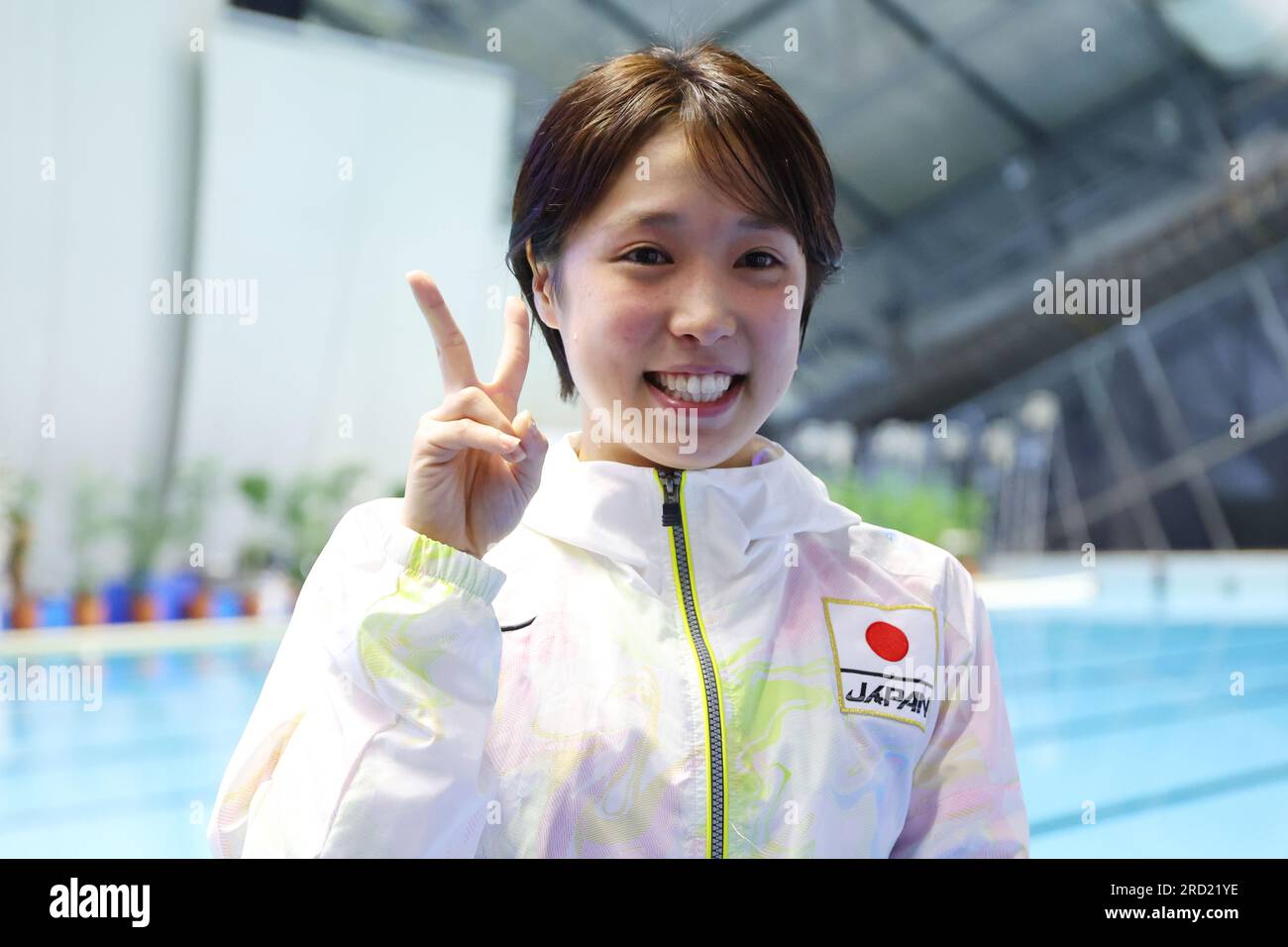 Fukuoka, Japan. 18th July, 2023. Matsuri Arai (JPN) Diving World