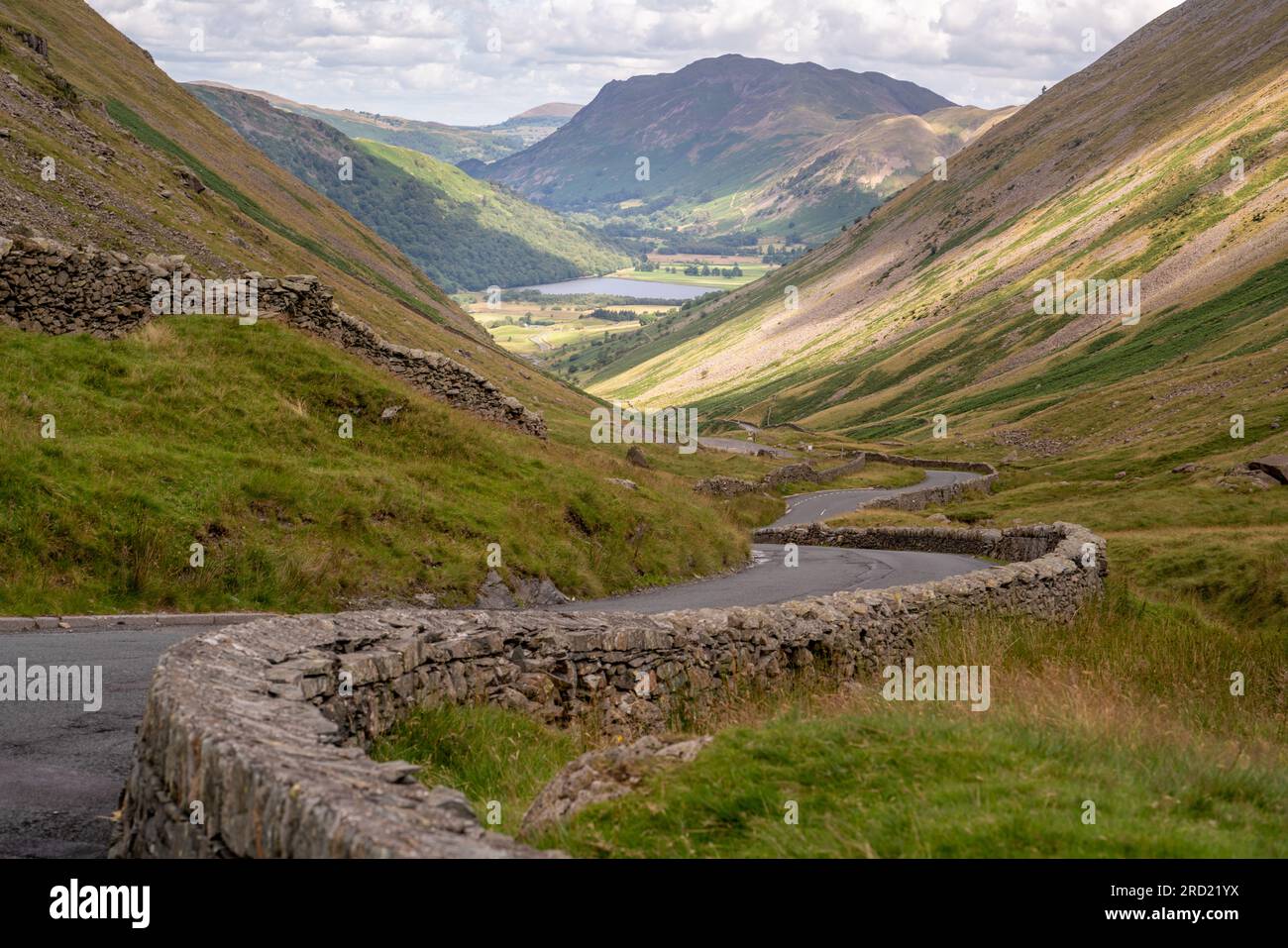 Kirkstone Pass in the lake district, cumbria, united kingdom Stock ...