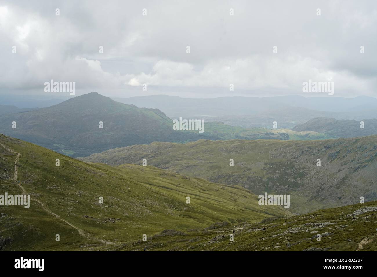 Old man Coniston mountain Stock Photo Alamy