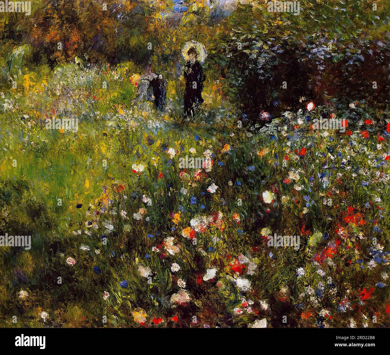 Pierre-Auguste Renoir – Summer Landscape (also known as Woman with a