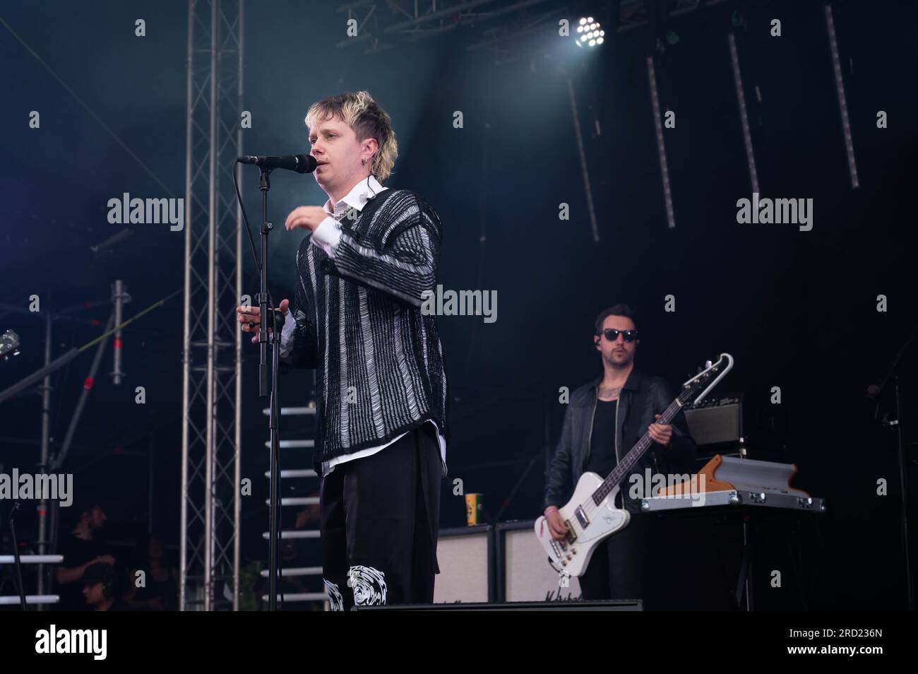 Conor Mason of Nothing But Thieves performing at TRNSMT at the Glasgow